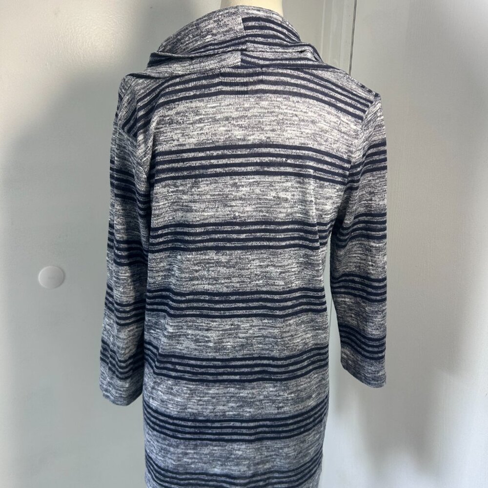 Absolutely Famous Striped Cowl Neck Sweater - Picture 3 of 4